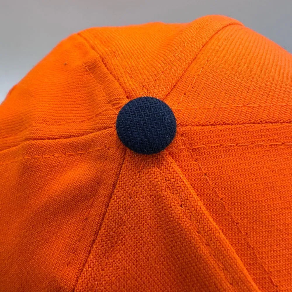 New Era Denver Broncos‎ NFL Official Team Baseball Cap Hat Orange Navy Football